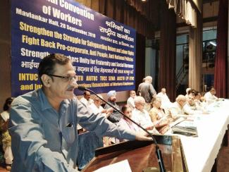 Rajiv Dimri Addressing the Conference