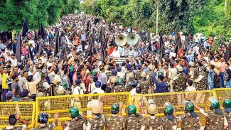 जबलपुर में अखिल भारतीय हड़ताल पर पहलकदमी