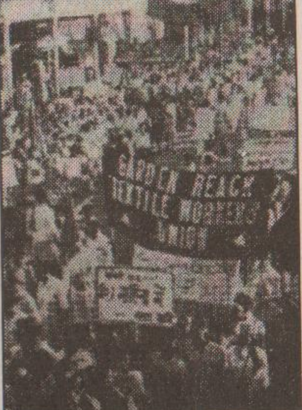 November Day Demonstration by Workers, Calcutta, 1946