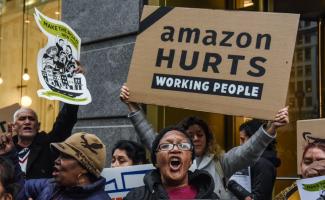 Amazon workers