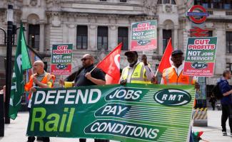 Railway strike UK